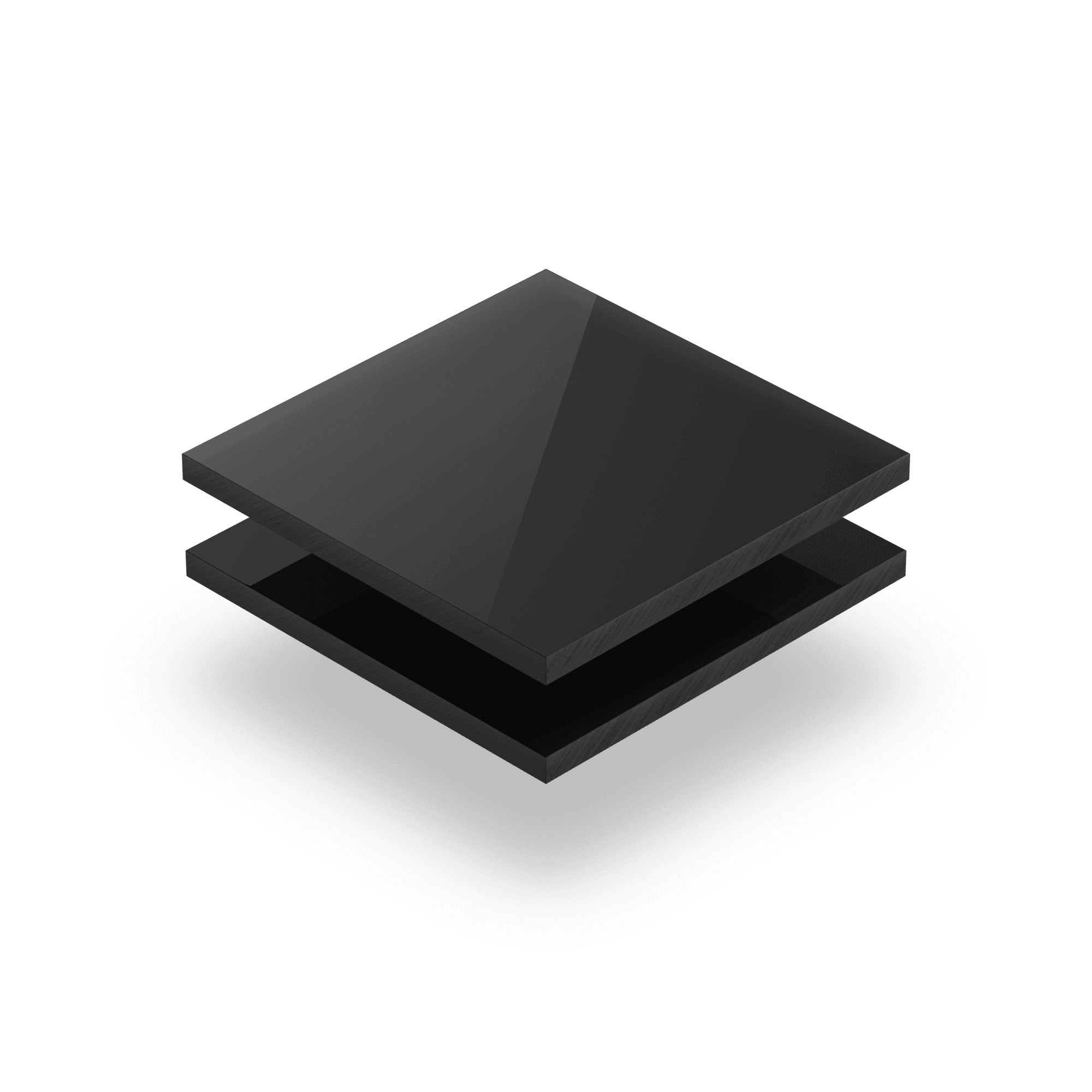 Acrylglasplatten schwarz
