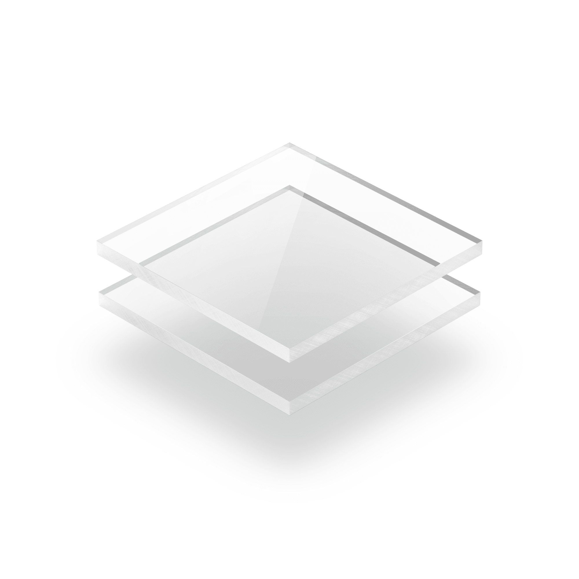 Acrylglasplatten GS klar