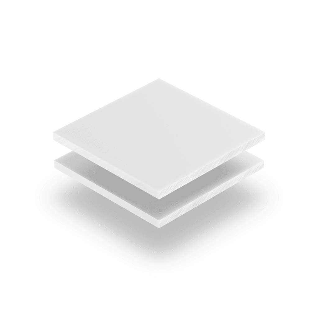 Frost-Weiss-Acrylglas-Platte