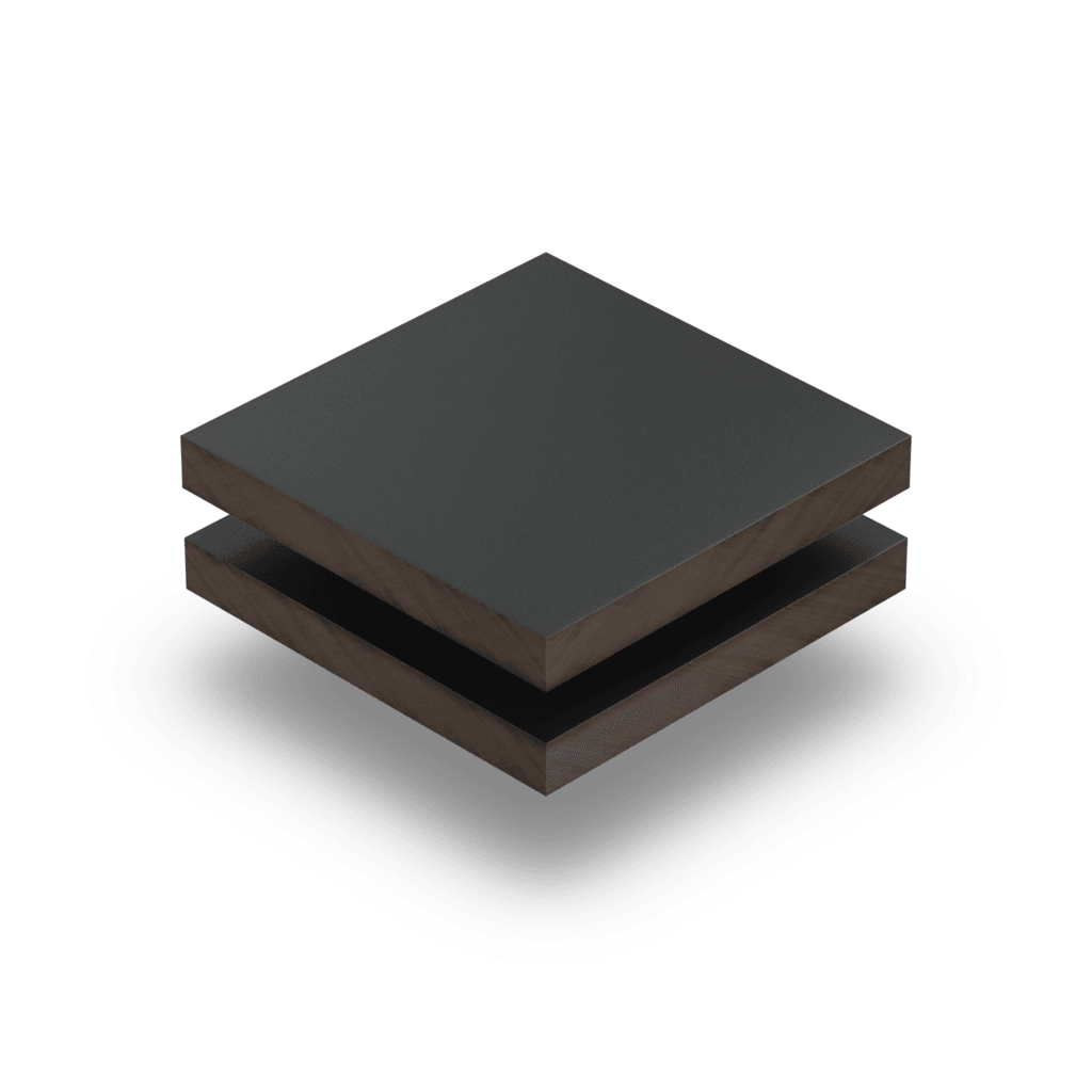 HPL struktur Platte Schwarzgrau 6 mm RAL 7021