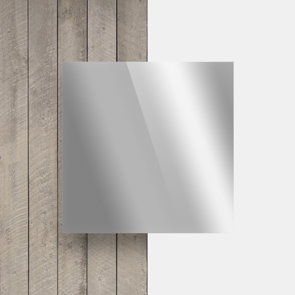 Acrylglasplatte spiegel Silber