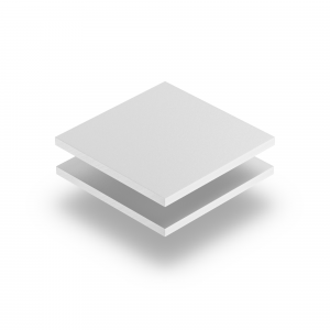 PVC Hartschaumplatte 5 mm Weiß